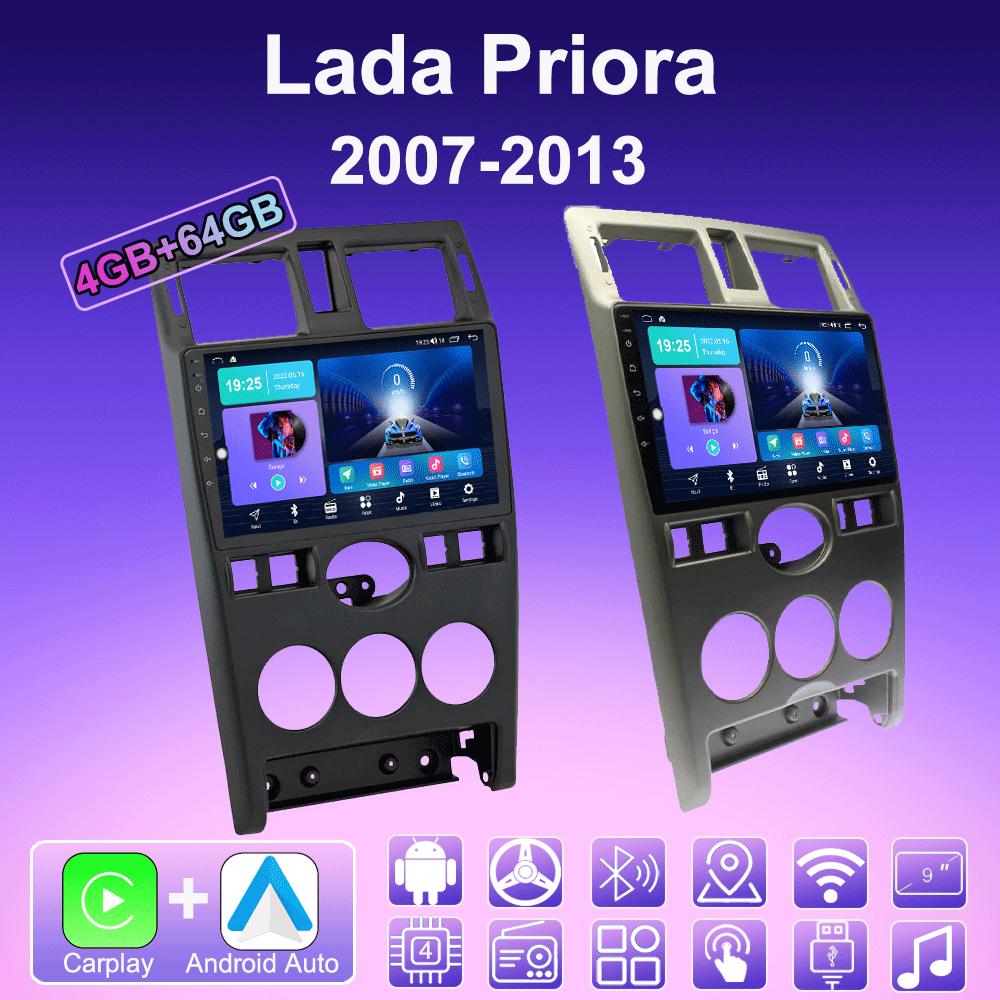 2 DIN Android Carplay Автомагнітола для Lada Priora 2007-2013 Мультимедійний плеєр Головний пристрій Стерео GPS Навігація BT WIFI 4+64GB 1+16GB срібний
2 DIN Android Carplay Автомагнітола для Lada Priora 2007-2013 Мультимедійний плеєр Головний пристрій Стерео GPS Навігація BT WIFI 4+64GB 1+16GB срібний