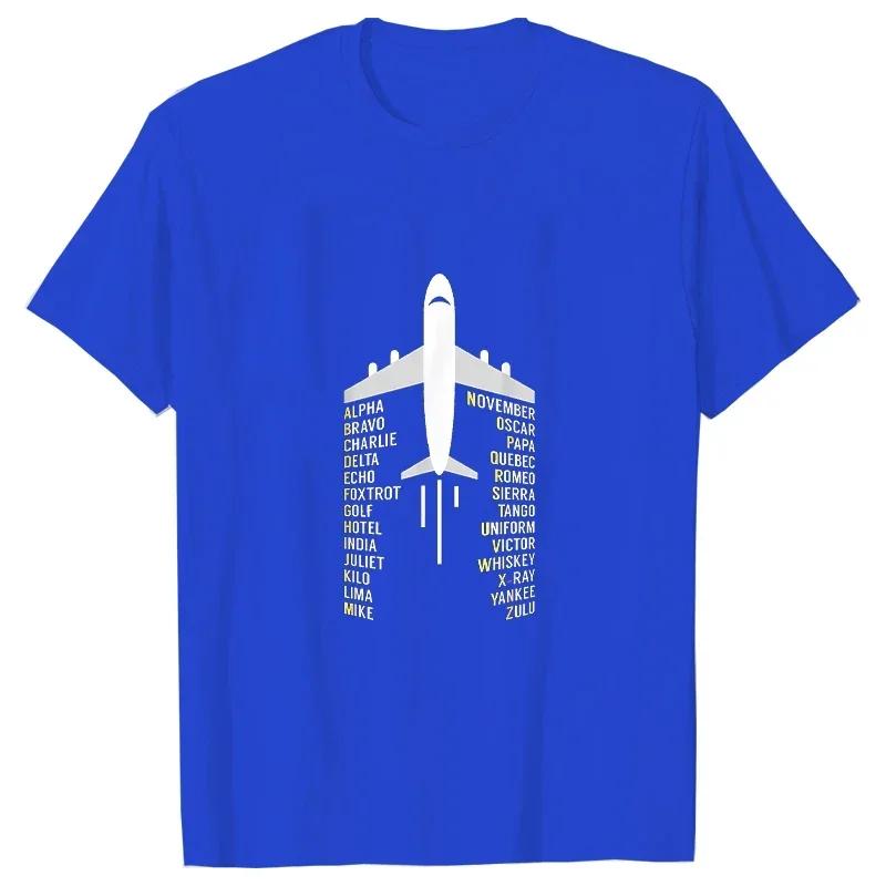Phonetic Alphabet Aviation Pilot Airplane Man Shirt Funny Summer Men s T-shirts Pilot Unisex Tshirts Oversize Tee Shirt Camiseta 4XL
Phonetic Alphabet Aviation Pilot Airplane Man Shirt Funny Summer Men s T-shirts Pilot Unisex Tshirts Oversize Tee Shirt Camiseta 4XL