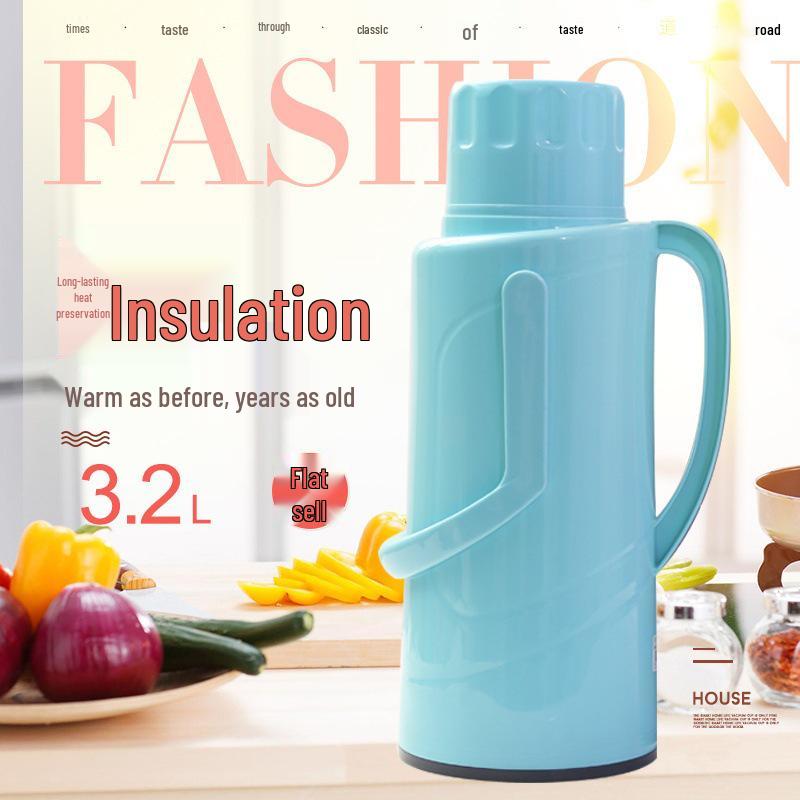 Plastic Old-Fashioned Thermos Flask with Glass Liner - Insulated Hot Water Bottle for Home and Dorm Use Shell Only (No Liner)
Plastic Old-Fashioned Thermos Flask with Glass Liner - Insulated Hot Water Bottle for Home and Dorm Use Shell Only (No Liner)