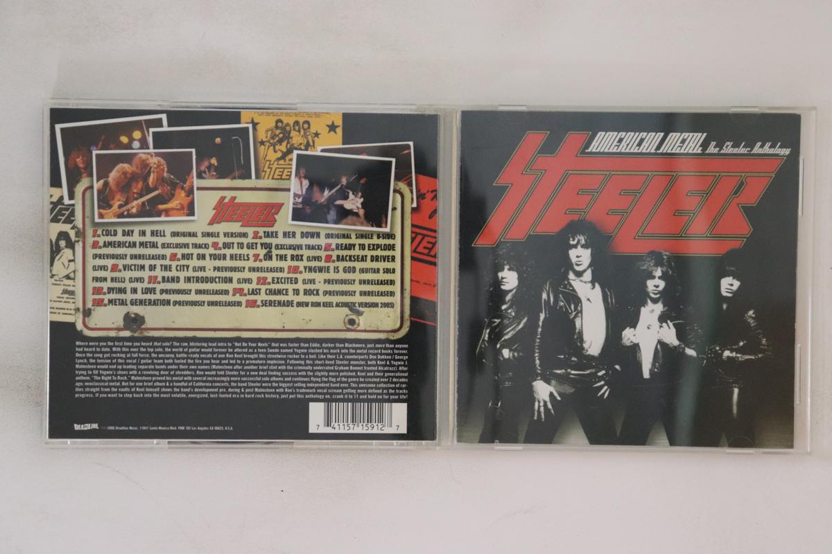 CD STEELER American Metal The Steeler Antholo CLP15912 DEADLINE MUSIC 2006 US Metal Used
CD STEELER American Metal The Steeler Antholo CLP15912 DEADLINE MUSIC 2006 US Metal Used
