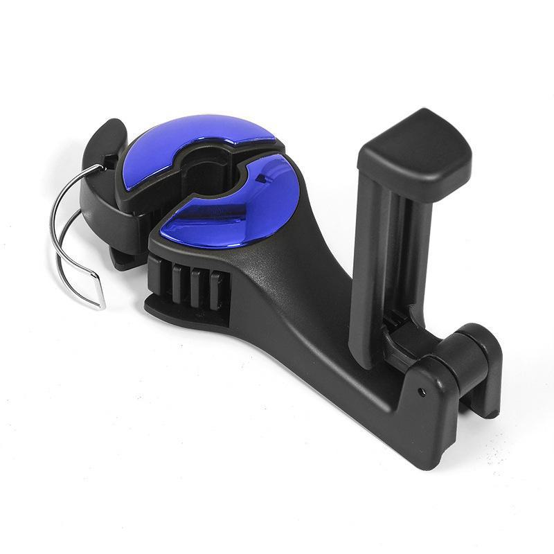 Автомобильный держатель для мобильного телефона на спинку сиденья - многофункциональный, невидимый, органайзер для заднего сиденья синий
Автомобильный держатель для мобильного телефона на спинку сиденья - многофункциональный, невидимый, органайзер для заднего сиденья синий