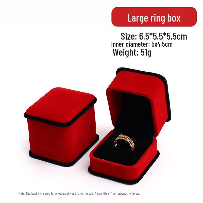 Red Velvet Jewelry Box Set: Ring, Pendant, Bracelet, Necklace Storage and Gift Box
Red Velvet Jewelry Box Set: Ring, Pendant, Bracelet, Necklace Storage and Gift Box