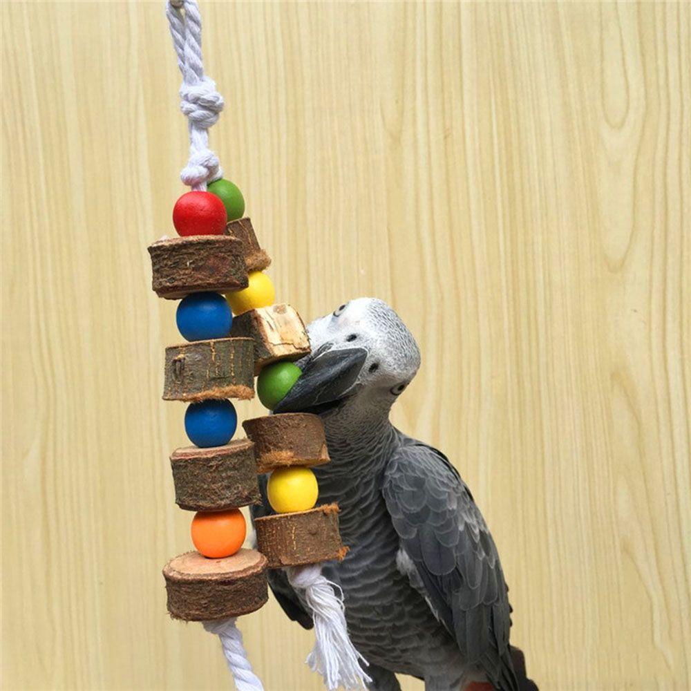 Chew Bite Wooden Pet Products Parrot Toy Swing String Stand Bird Supplies Bird Toy
Chew Bite Wooden Pet Products Parrot Toy Swing String Stand Bird Supplies Bird Toy
