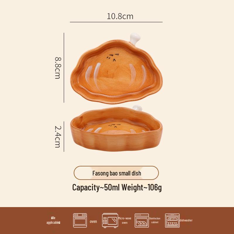 Hand-Painted Ceramic Dipping Sauce Dish for Seasoning and Barbecue
Hand-Painted Ceramic Dipping Sauce Dish for Seasoning and Barbecue