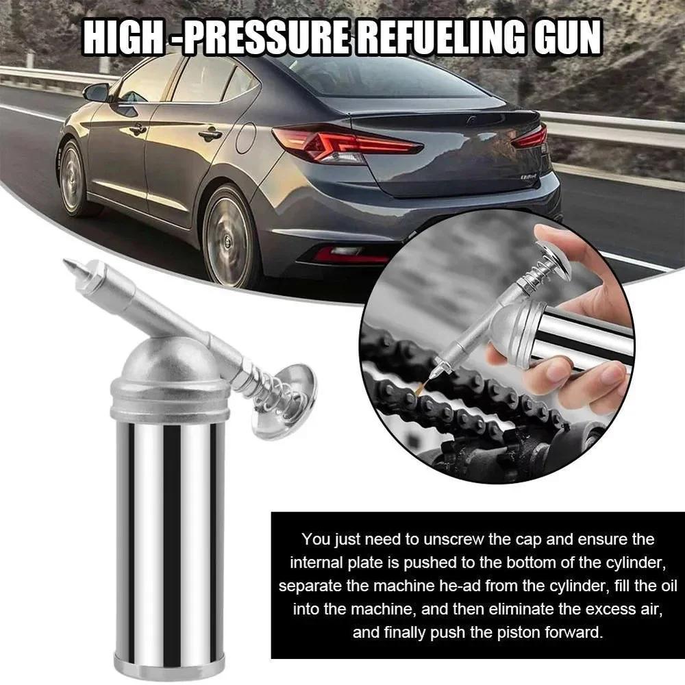 80cc Mini Manual Butter Gun 1000psi Output High Pressure Oil Injector Handheld Grease Gun Handheld Oil Machine Hand Tools
80cc Mini Manual Butter Gun 1000psi Output High Pressure Oil Injector Handheld Grease Gun Handheld Oil Machine Hand Tools