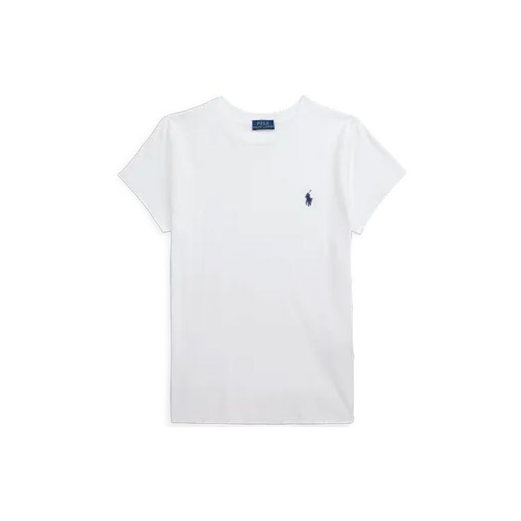 Polo Ralph Lauren SS23 Однотонная простая трикотажная футболка с круглым вырезом и короткими рукавами Женские топы Белый WMPOKNINCU20695-100
Polo Ralph Lauren SS23 Однотонная простая трикотажная футболка с круглым вырезом и короткими рукавами Женские топы Белый WMPOKNINCU20695-100