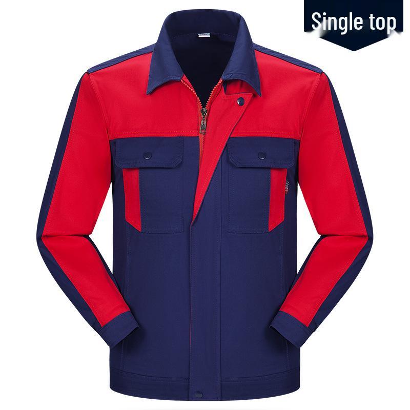 Men s Wear-resistant Long-sleeve Cotton Workwear Set for Autumn/Spring - Durable Labor Protection Uniform XL
Men s Wear-resistant Long-sleeve Cotton Workwear Set for Autumn/Spring - Durable Labor Protection Uniform XL