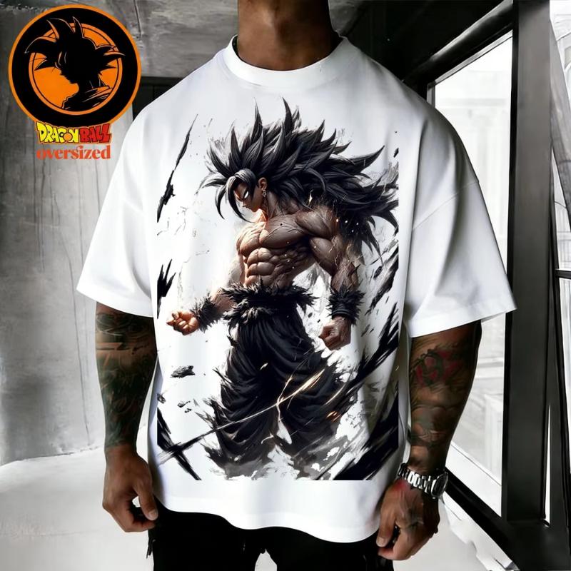 2026 Summer Dragon Ball Series Retro Pure Cotton Mens Tshirt Wukong Printed Oversized Casual Shirt Unisex Parentchild Suit S
2026 Summer Dragon Ball Series Retro Pure Cotton Mens Tshirt Wukong Printed Oversized Casual Shirt Unisex Parentchild Suit S