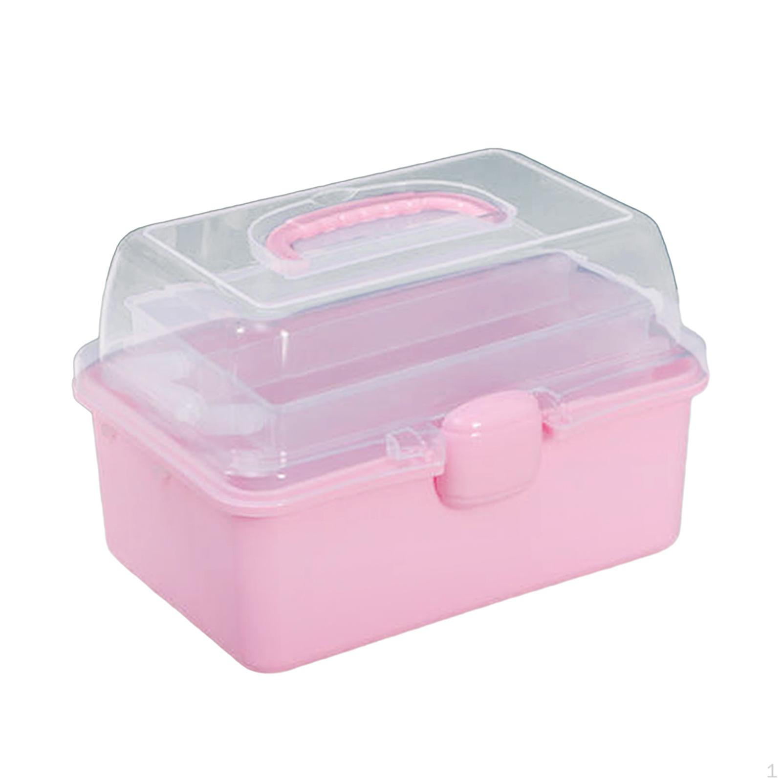 Clear Storage Boxes Craft Arts Containers Multifunctional Stackable Portable Cabinet for рожевий
Clear Storage Boxes Craft Arts Containers Multifunctional Stackable Portable Cabinet for рожевий