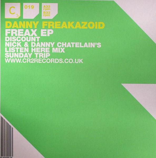 12inch Record DANNY FREAKAZOID - Freax EP 12C2019 Cr2 Records 2006 UK Dance & Electronica Used
12inch Record DANNY FREAKAZOID - Freax EP 12C2019 Cr2 Records 2006 UK Dance & Electronica Used