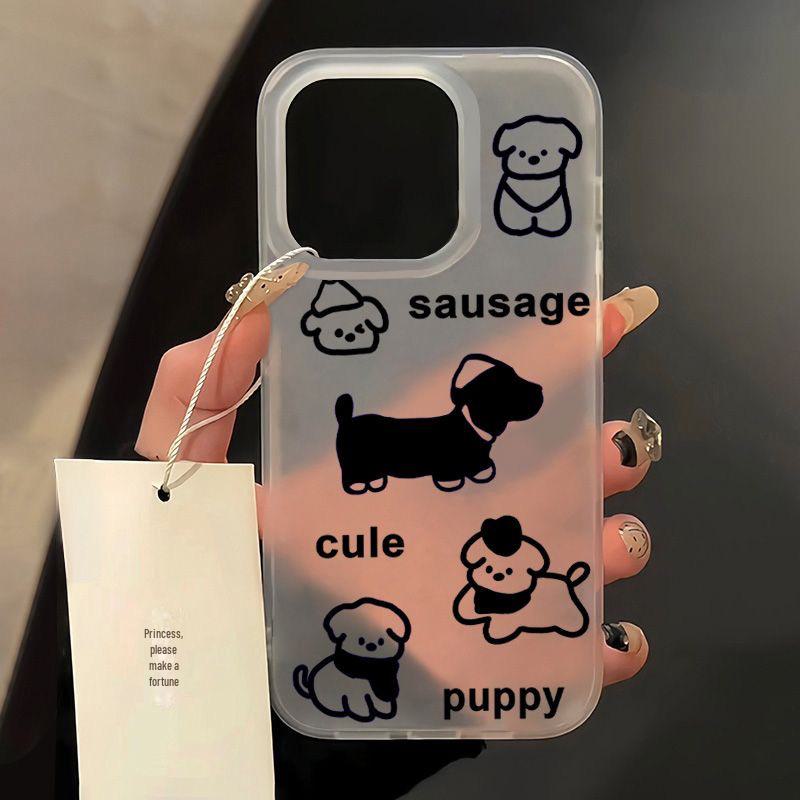 Cartoon Puppy Creative Line Design Phone Case for Apple 11, 13, 14, 15 ProMax iPhone 11 Pro Max
Cartoon Puppy Creative Line Design Phone Case for Apple 11, 13, 14, 15 ProMax iPhone 11 Pro Max