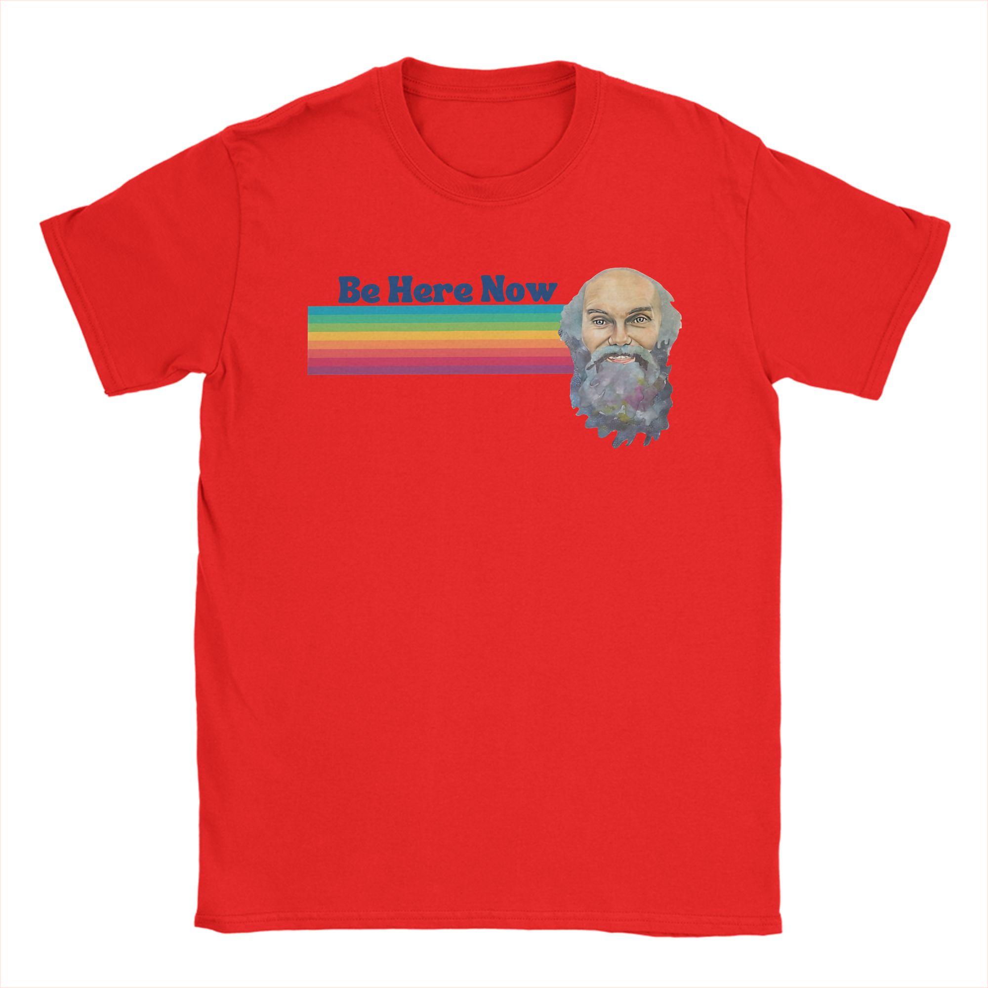 Ram Dass Be Here Now Rainbow T Shirt for Unisex 100 Cotton Leisure TShirts Round Neck Tees Short Sleeve Clothing Classic S
Ram Dass Be Here Now Rainbow T Shirt for Unisex 100 Cotton Leisure TShirts Round Neck Tees Short Sleeve Clothing Classic S