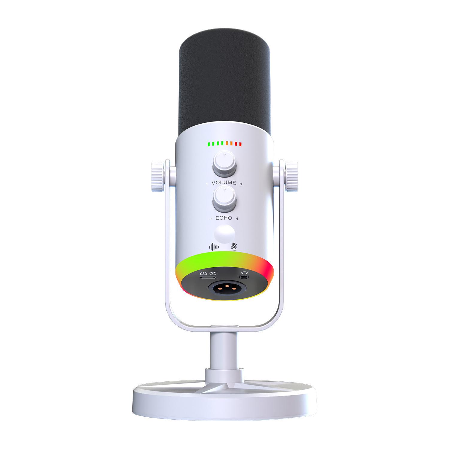 Dynamic Coil USB Desktop Microphone for Game Streaming and Esports
Dynamic Coil USB Desktop Microphone for Game Streaming and Esports