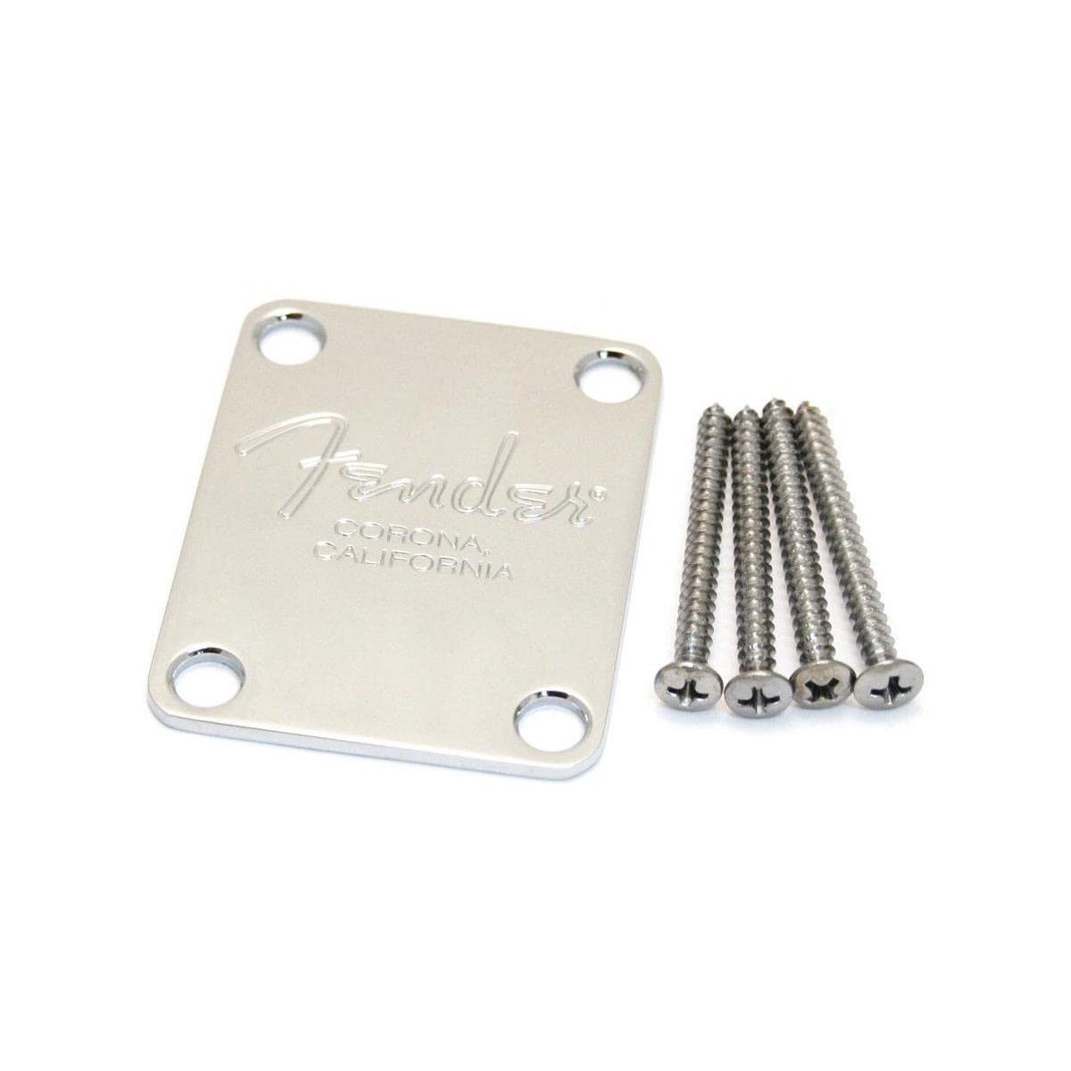 Fender Parts American Series Bass Neck Plate с 4-болтовым штампом Fender® Corona (Хром)
Fender Parts American Series Bass Neck Plate с 4-болтовым штампом Fender® Corona (Хром)