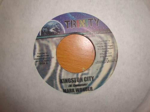 7inch Record MARK WONDER Kingston City NONE Trinity Records Jamaica Reggae Ska Dub Used
7inch Record MARK WONDER Kingston City NONE Trinity Records Jamaica Reggae Ska Dub Used