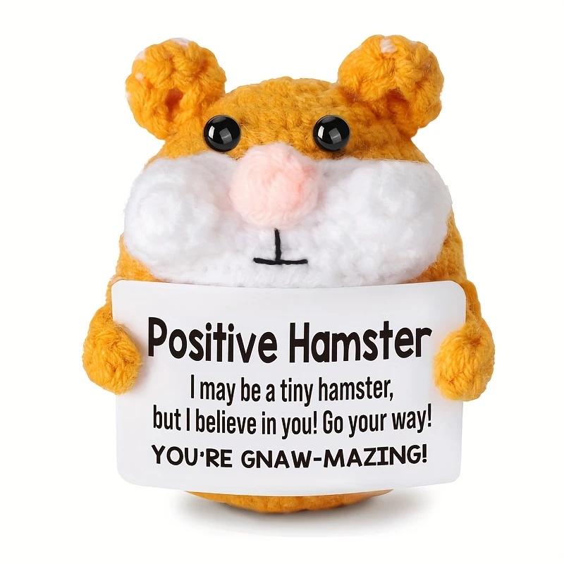 Handmade Crochet Positive Fox Figurine with Message Card - Cute Orange and White Knit Fox Car Dashboard Decor Emotional Support
Handmade Crochet Positive Fox Figurine with Message Card - Cute Orange and White Knit Fox Car Dashboard Decor Emotional Support