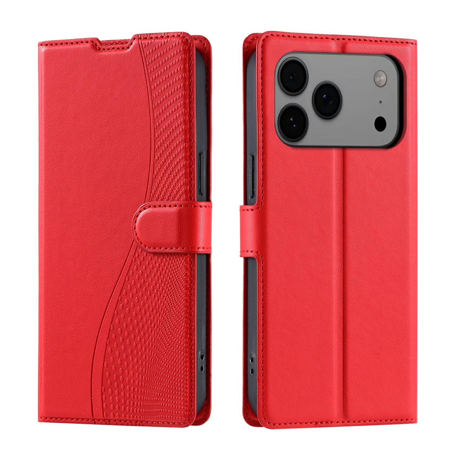 For iPhone 17 Pro Max Case Dots Imprinted PU Leather Flip Phone Cover with Card Slot, Strap
For iPhone 17 Pro Max Case Dots Imprinted PU Leather Flip Phone Cover with Card Slot, Strap