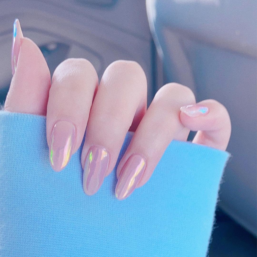 Aurora butterfly pearl powder pointed Internet celebrity resin butterfly wearing nail finished fake nail nail patch waterproof
Aurora butterfly pearl powder pointed Internet celebrity resin butterfly wearing nail finished fake nail nail patch waterproof