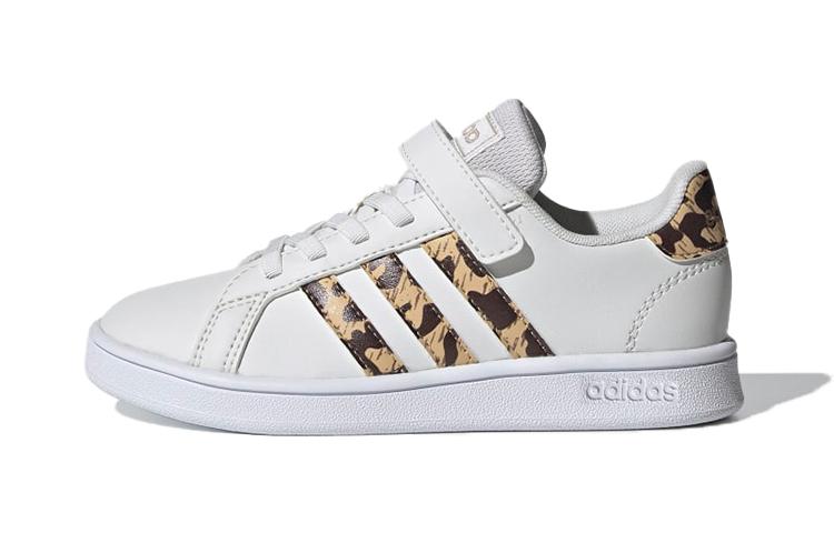 Adidas Neo GRAND COURT Synthetic Leather Abrasion Resistant Low top Kids Skateboarding Shoes White Leopard Print FZ3516 28.5
Adidas Neo GRAND COURT Synthetic Leather Abrasion Resistant Low top Kids Skateboarding Shoes White Leopard Print FZ3516 28.5