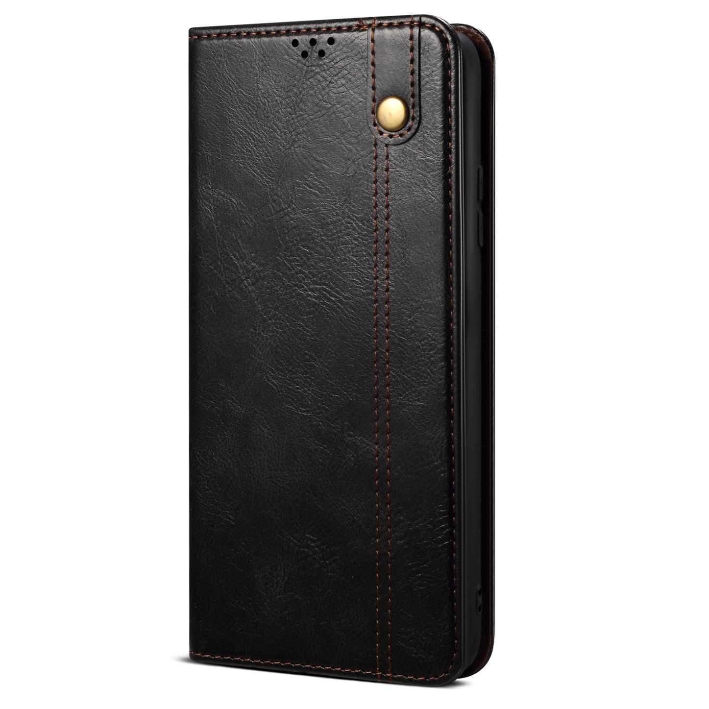 For Samsung Galaxy S22 Ultra 5G Crazy Horse Texture Anti-scratch Waxy PU Leather Magnetic Absorption Wallet Stand Phone Case Cover Shell Black
For Samsung Galaxy S22 Ultra 5G Crazy Horse Texture Anti-scratch Waxy PU Leather Magnetic Absorption Wallet Stand Phone Case Cover Shell Black
