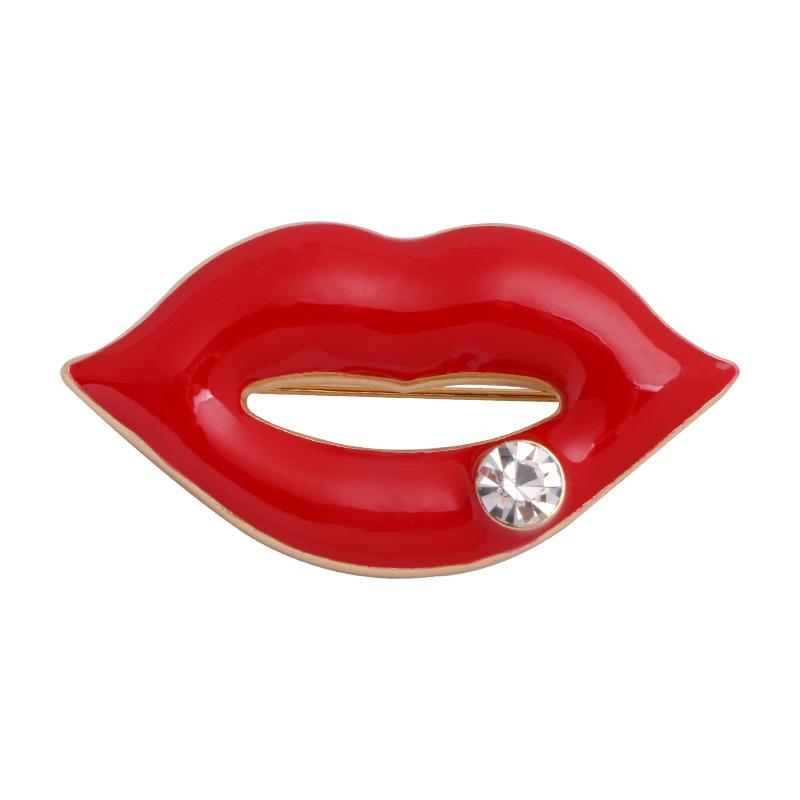 Sexy seduction red lip brooch lip temperament high-end clothing women s small suit dress pin
Sexy seduction red lip brooch lip temperament high-end clothing women s small suit dress pin