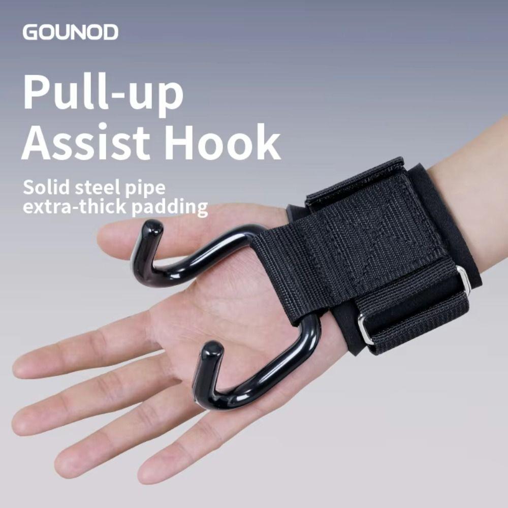 1 pair Adjustable Weight Lifting Grip Hook Pull-up Steel Hook Grips Strap Dumbbell чорний
1 pair Adjustable Weight Lifting Grip Hook Pull-up Steel Hook Grips Strap Dumbbell чорний