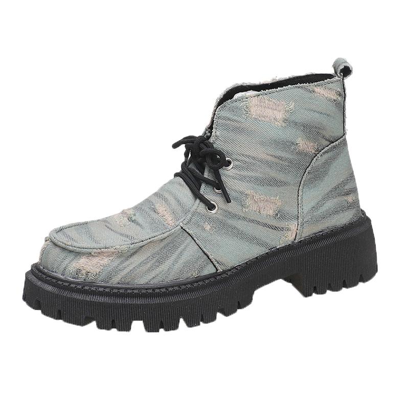 Модные женские джинсовые ботильоны на высоком каблуке с толстой подошвой, весна-осень 2024, новый стиль, дизайнерская мода, короткие модные ботильоны с круглым носком 42 синий
Модные женские джинсовые ботильоны на высоком каблуке с толстой подошвой, весна-осень 2024, новый стиль, дизайнерская мода, короткие модные ботильоны с круглым носком 42 синий