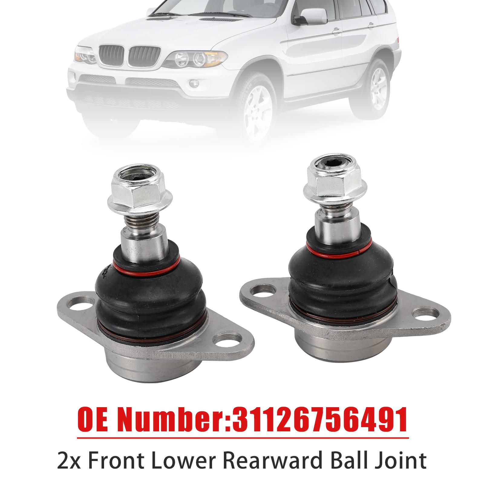 2x Front Lower Rearward Ball Joint 31126756491 For X5 E53 2000-2006 All Models
2x Front Lower Rearward Ball Joint 31126756491 For X5 E53 2000-2006 All Models