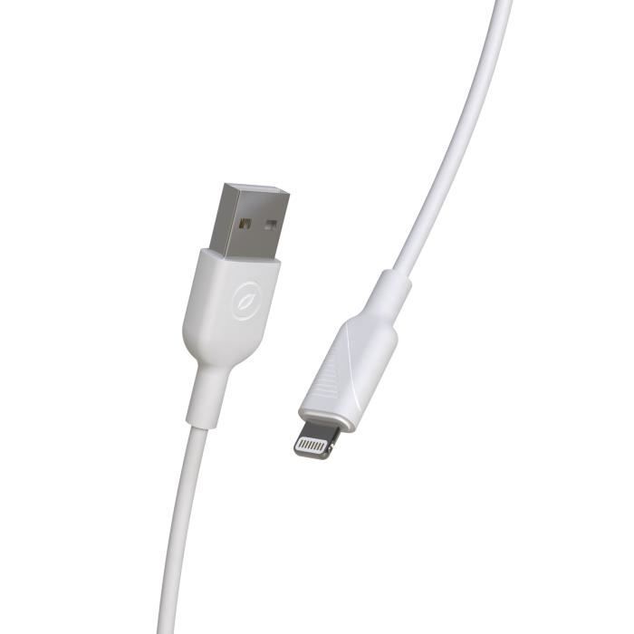 MUVIT FOR CHANGE Câble USB A / Lightning MFi - 1.2 m - Blanc білий
MUVIT FOR CHANGE Câble USB A / Lightning MFi - 1.2 m - Blanc білий