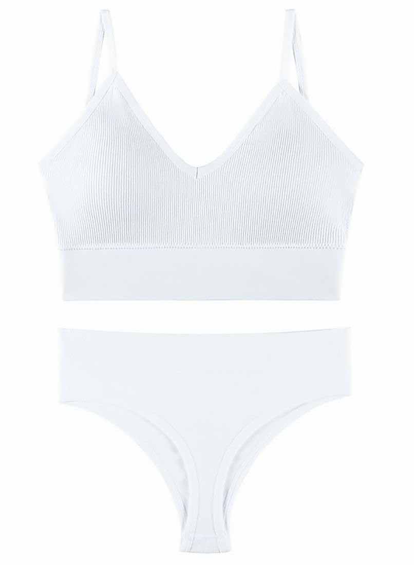 Plus Nao Sports Bra and Panty Size White Women s Set, Wireless, 3/4 Cup, T-Back, M, белый
Plus Nao Sports Bra and Panty Size White Women s Set, Wireless, 3/4 Cup, T-Back, M, белый