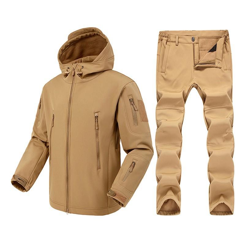 Soft-shell hiking jacket IX7 set with insulation for warmth, windproof and suitable for camping, outdoor and mountain climbing. 4XL
Soft-shell hiking jacket IX7 set with insulation for warmth, windproof and suitable for camping, outdoor and mountain climbing. 4XL