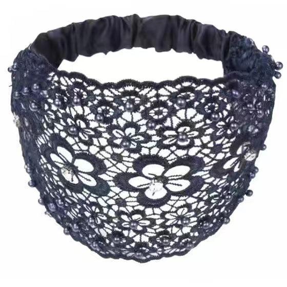 Beaded Hollow Wide-Edge Headband - Fashionable White Hair Accessory for Women
Beaded Hollow Wide-Edge Headband - Fashionable White Hair Accessory for Women