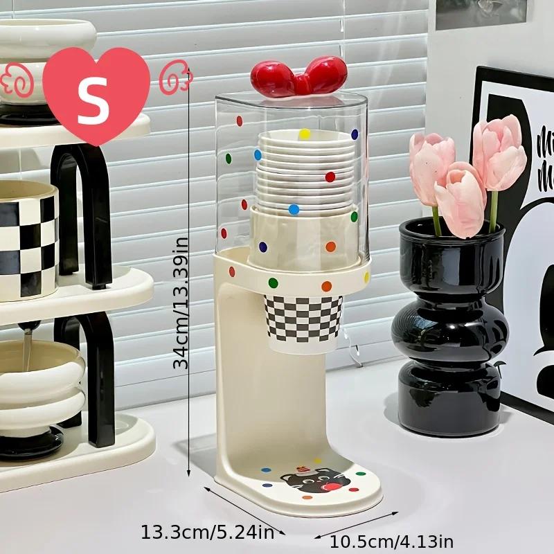 Disposable Cup Picker No Punching Paper Cup Holder Household Plastic Cup Storage Desktop Storage Rack Practical Little Tools New
Disposable Cup Picker No Punching Paper Cup Holder Household Plastic Cup Storage Desktop Storage Rack Practical Little Tools New