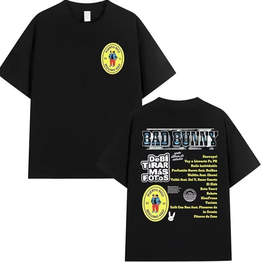 Y2k Fashion Top Rapper Bad Bunny Tour 2026 Album Merch T Shirts Debi Tirar Mas Fotos DTMF Graphics Cotton Printed Tshirt Unisex S
Y2k Fashion Top Rapper Bad Bunny Tour 2026 Album Merch T Shirts Debi Tirar Mas Fotos DTMF Graphics Cotton Printed Tshirt Unisex S