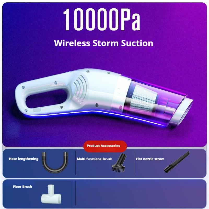 Handheld Car Vacuum Cleaner Wireless Powerful Suction Water Absorbing Long Battery Life Car And Household Dual Use For Auto Interiors
Handheld Car Vacuum Cleaner Wireless Powerful Suction Water Absorbing Long Battery Life Car And Household Dual Use For Auto Interiors