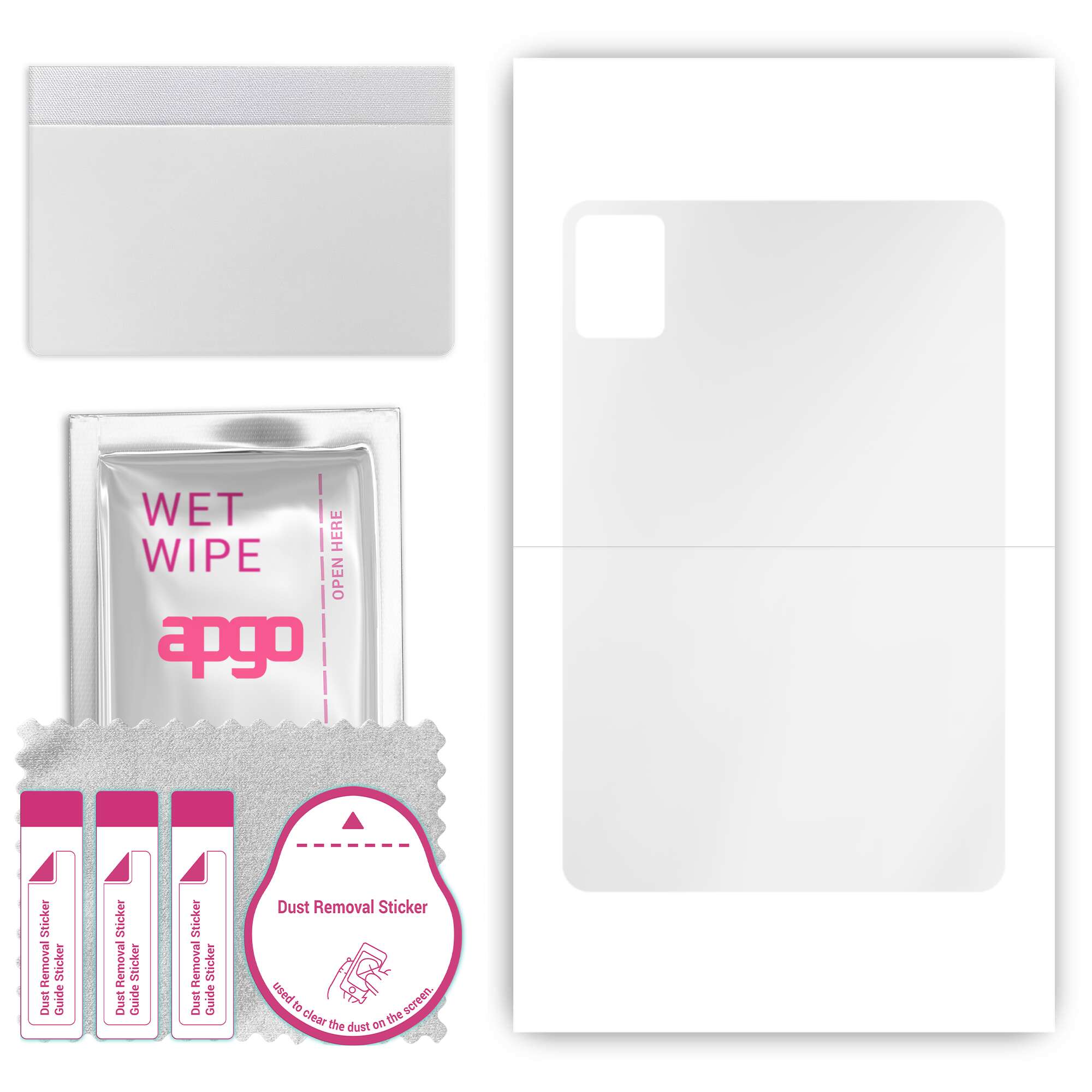 apgo Ultra Clear Protective Skin Sticker for the back compatible with Doogee T20, Wrap Film, Hydrogel Film, Flexible, Soft TPU with positioning layer
apgo Ultra Clear Protective Skin Sticker for the back compatible with Doogee T20, Wrap Film, Hydrogel Film, Flexible, Soft TPU with positioning layer