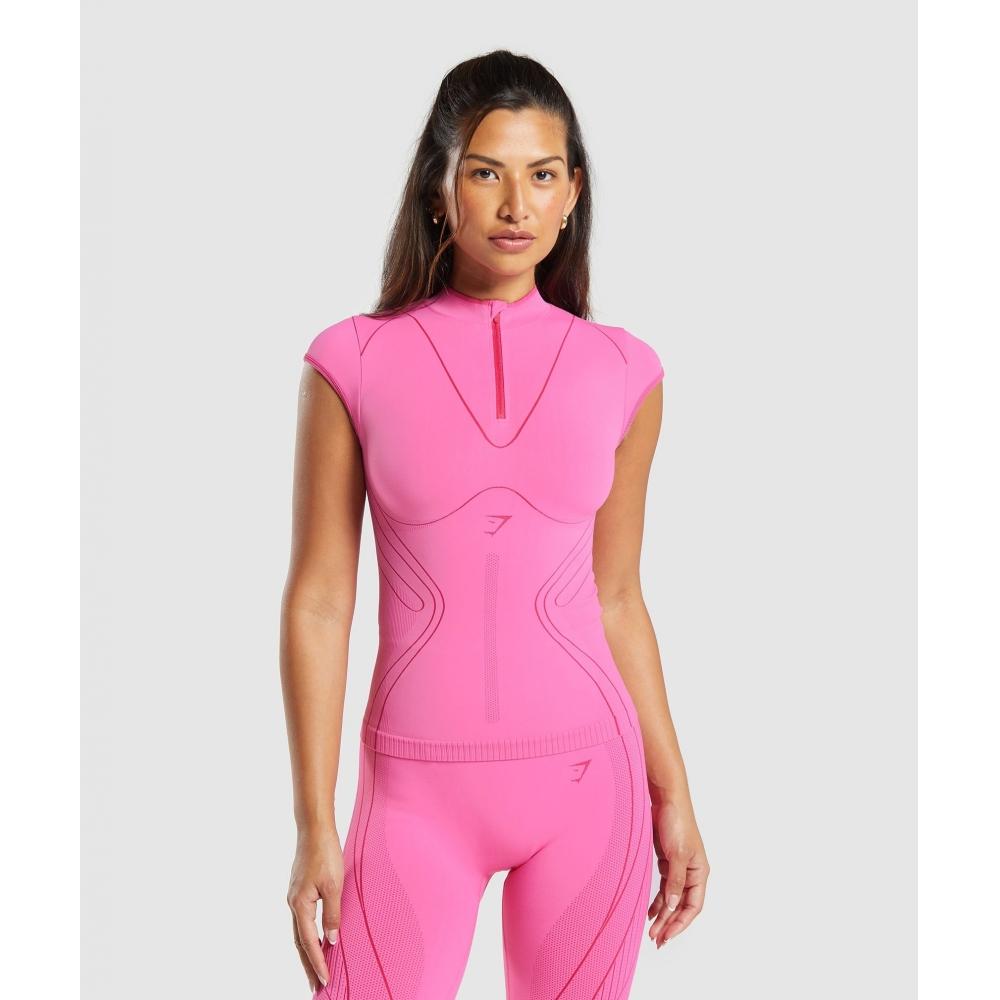 GYMSHARK Contour Heart Бесшовный топ с короткими рукавами Fetch Pink Punk Pink B7A2J KB3D XS
GYMSHARK Contour Heart Бесшовный топ с короткими рукавами Fetch Pink Punk Pink B7A2J KB3D XS