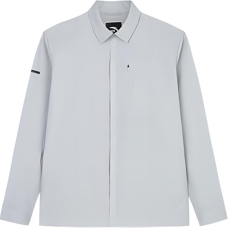 Anta Training Series Solid Color Casual Single-Breasted Long Sleeve Jacket Men jackets Chip-Gray 952437605-5 XL
Anta Training Series Solid Color Casual Single-Breasted Long Sleeve Jacket Men jackets Chip-Gray 952437605-5 XL