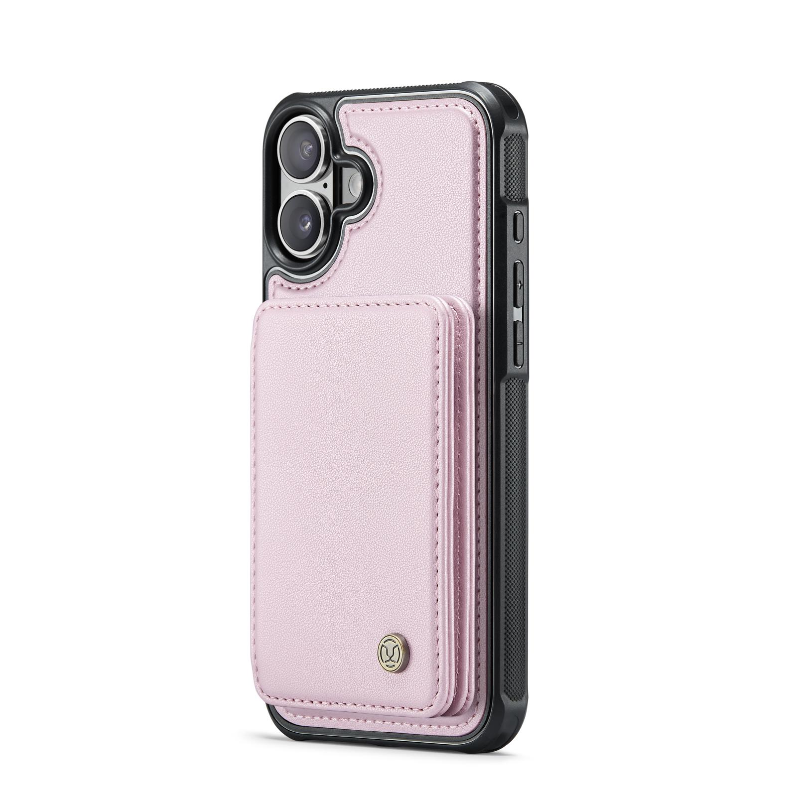 JEEHOOD J05 For iPhone 16 Case Leather Mobile Cover with Detachable Magnetic Card Bag Purple
JEEHOOD J05 For iPhone 16 Case Leather Mobile Cover with Detachable Magnetic Card Bag Purple