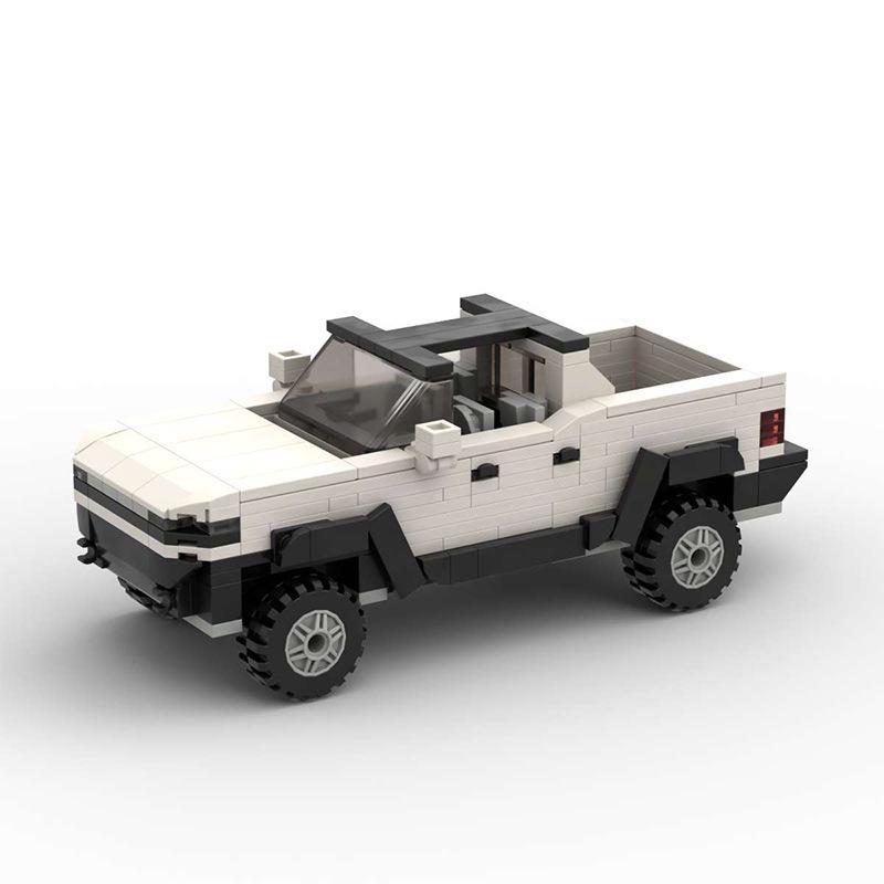 MOC Пикап Hummer EV: Совместимые строительные блоки Lego - Креативная настольная модель и украшение 361 pieces
MOC Пикап Hummer EV: Совместимые строительные блоки Lego - Креативная настольная модель и украшение 361 pieces