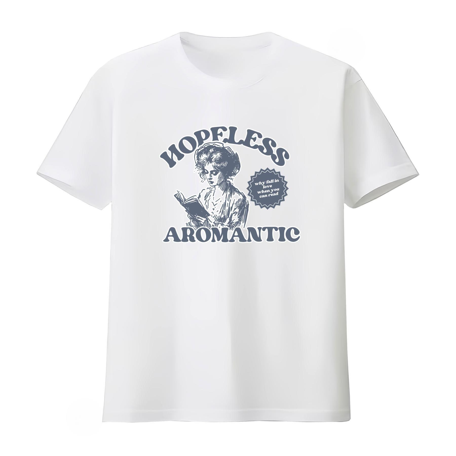 HOPELESS AROUnisexTIC TEE Why Fall in Love When You Can Read Bookish Book Lover T Shirt Aroace Pride Unisex Women 2026 Summer T Shirt S
HOPELESS AROUnisexTIC TEE Why Fall in Love When You Can Read Bookish Book Lover T Shirt Aroace Pride Unisex Women 2026 Summer T Shirt S
