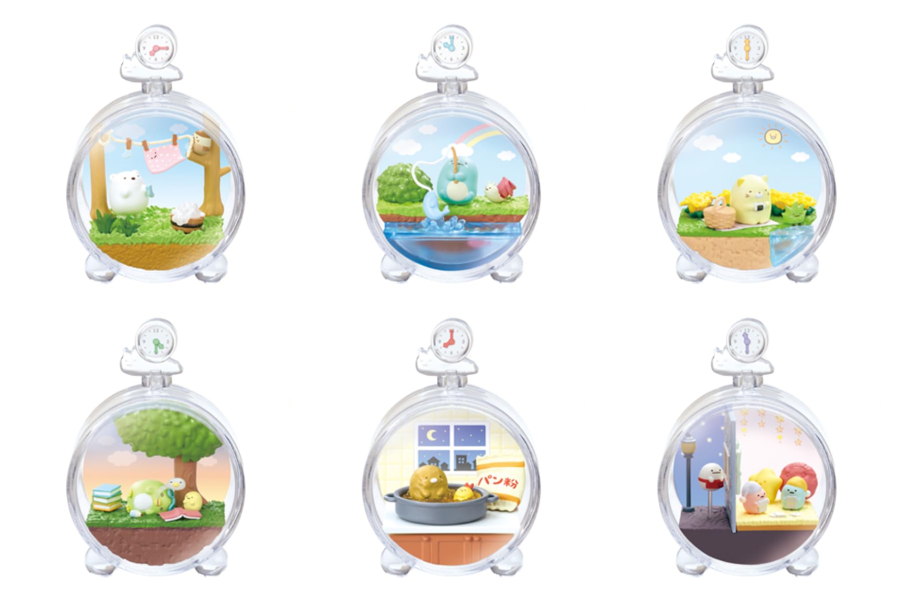 Re-ment Sumikko на 1 день Terrarium BOX, 6 видов, 6 штук, примерно. В100 х Ш70 х Г70 мм
Re-ment Sumikko на 1 день Terrarium BOX, 6 видов, 6 штук, примерно. В100 х Ш70 х Г70 мм