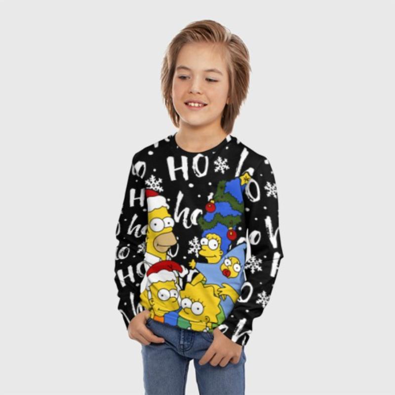 Дитячі футболки з новорічним принтом Санта Клауса, з круглим вирізом, для хлопчиків, зручний модний топ з довгим рукавом 170
Дитячі футболки з новорічним принтом Санта Клауса, з круглим вирізом, для хлопчиків, зручний модний топ з довгим рукавом 170