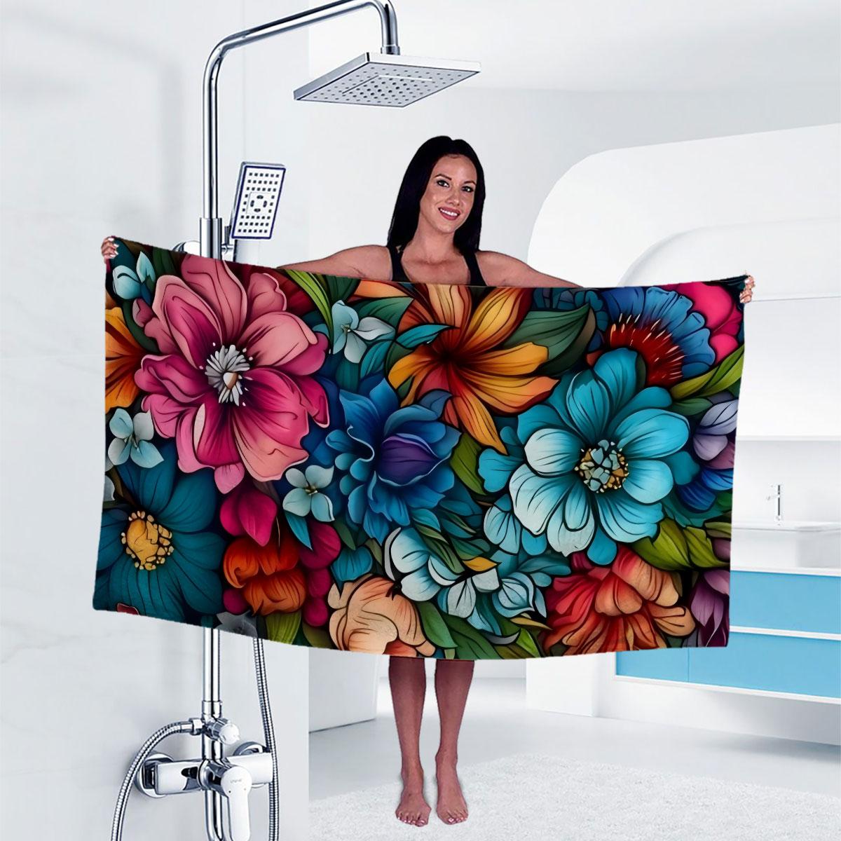 1pc flowers Print towel Sports Quick-Drying Super Absorbent Camping Towel Super Soft Lightweight Gym Swimming Yoga Beach Towel W40*H60(CM)
1pc flowers Print towel Sports Quick-Drying Super Absorbent Camping Towel Super Soft Lightweight Gym Swimming Yoga Beach Towel W40*H60(CM)