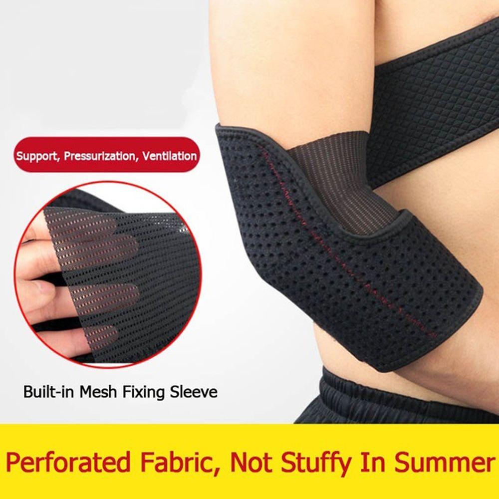 Tendonitis Treatment Basketball Gym Sports Adjustable Elbow Bandage Arm Sleeve Pads Elbow Pads чёрный
Tendonitis Treatment Basketball Gym Sports Adjustable Elbow Bandage Arm Sleeve Pads Elbow Pads чёрный