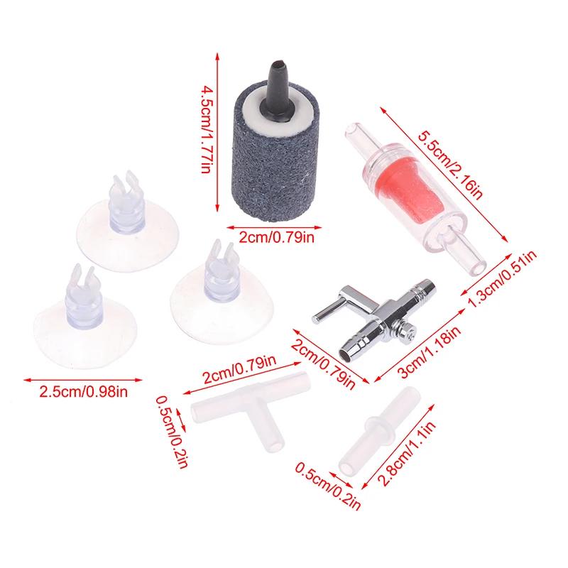 1Set Aquarium Air Pump Accessories Kit With Air Stone Bubble Aerator Check Valves Suction Cups Oxygen Tube For Fish Tank Pump
1Set Aquarium Air Pump Accessories Kit With Air Stone Bubble Aerator Check Valves Suction Cups Oxygen Tube For Fish Tank Pump