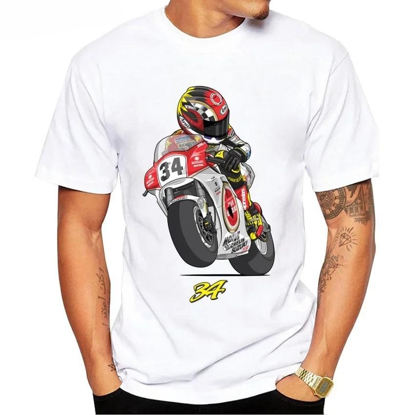 Kevin Schwantz 34 1993 GP 500cc Legend T-Shirt Men Short Sleeve Boy Adventure Sport Casual White Tops Man Motorcycle Rider Tees 2XL
Kevin Schwantz 34 1993 GP 500cc Legend T-Shirt Men Short Sleeve Boy Adventure Sport Casual White Tops Man Motorcycle Rider Tees 2XL