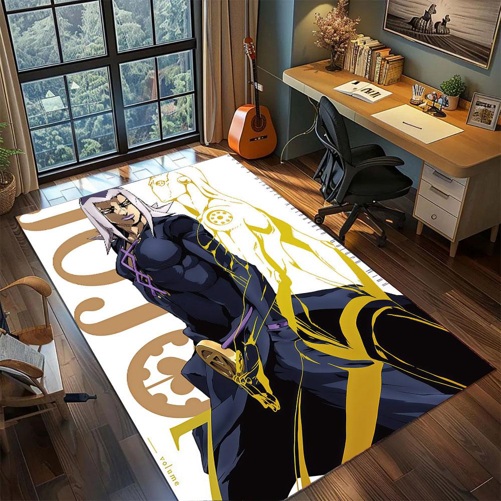 JoJo Bizarre Adventure Carpet for Living Room Bedroom Home Decor Cool Movie Mat Play Floor Mat 60x90cm
JoJo Bizarre Adventure Carpet for Living Room Bedroom Home Decor Cool Movie Mat Play Floor Mat 60x90cm