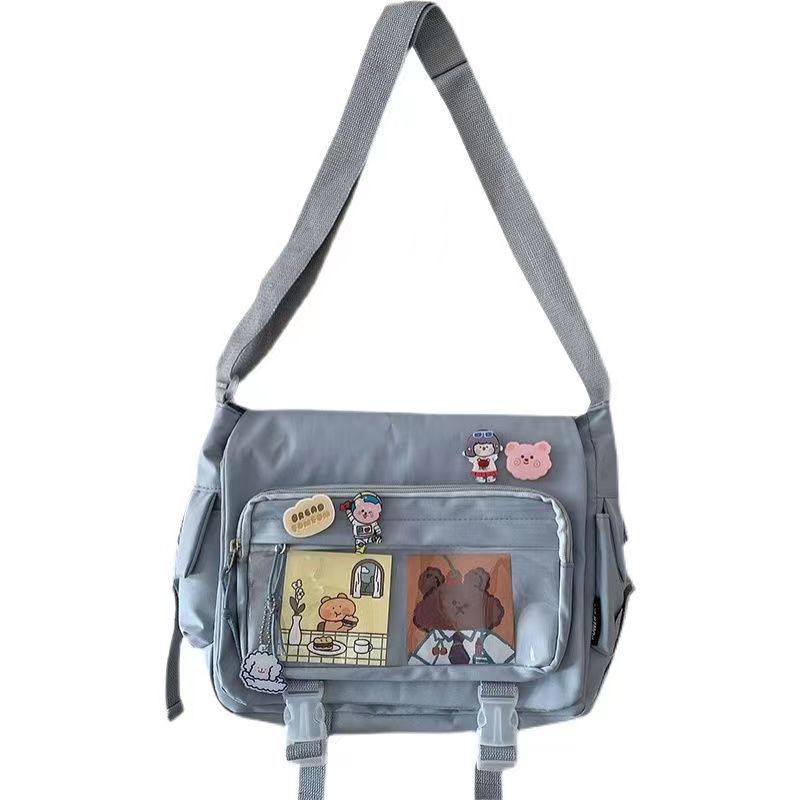 Прозрачные женские сумки JK Bag Second Element сумка через плечо японские школьницы нейлоновые сумки для книг
Прозрачные женские сумки JK Bag Second Element сумка через плечо японские школьницы нейлоновые сумки для книг