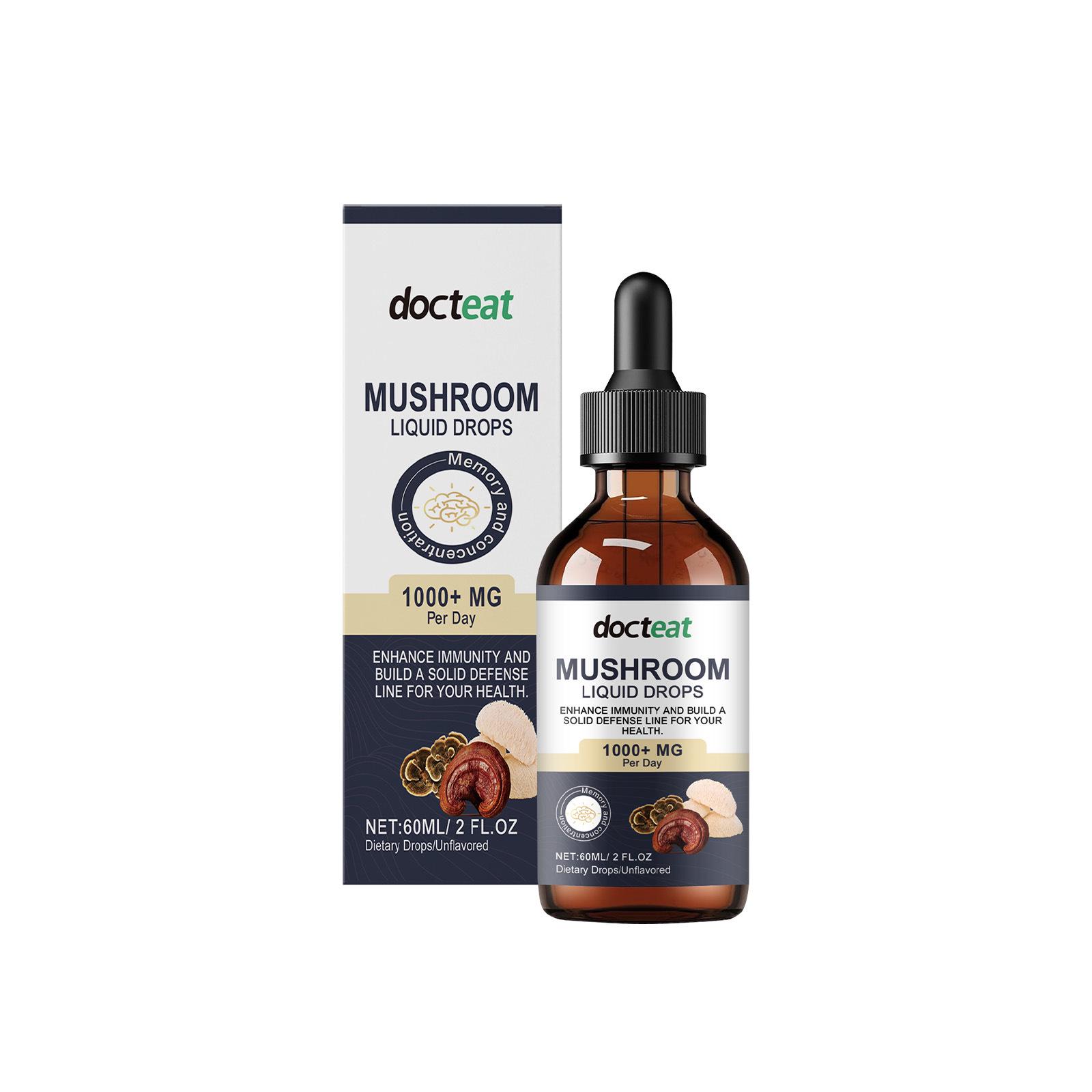 Docteat Gentle Mushroom Complex Drops Nourishing Daily Supplement
Docteat Gentle Mushroom Complex Drops Nourishing Daily Supplement